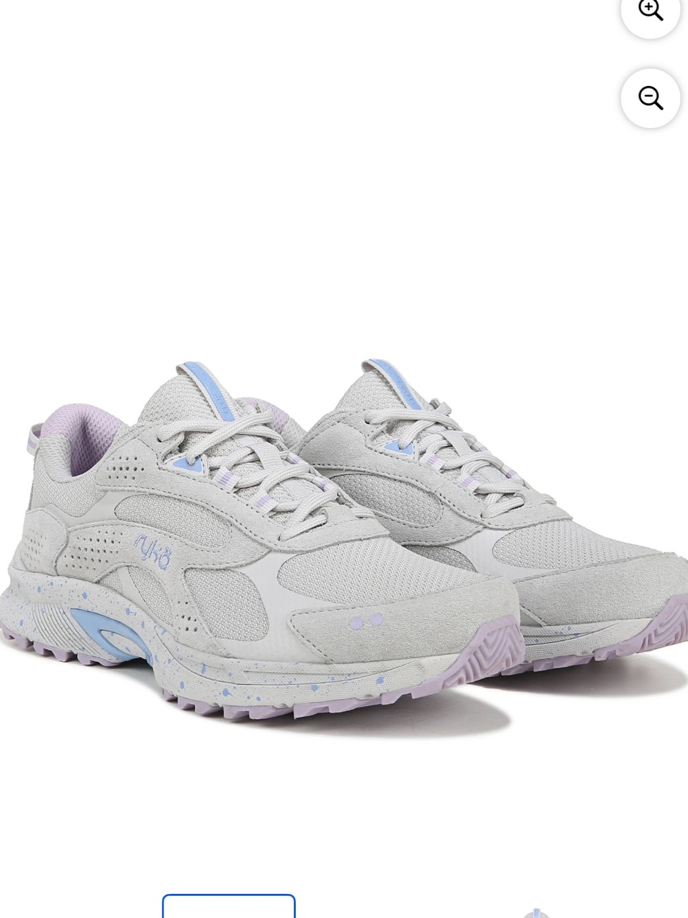 Ryka Sky Stride Purple and Gray Walking Sneakers Women’s Size 9